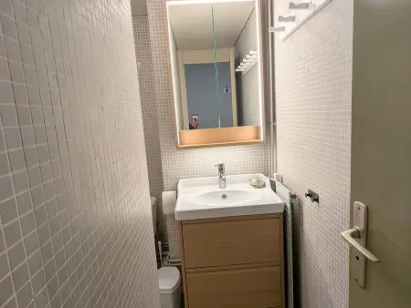 Studio cabine ensoleillé, vue pistes, Les Adrets-Prapoutel : photo 6