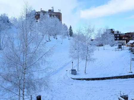 Studio cabine ensoleillé, vue pistes, Les Adrets-Prapoutel : photo 10