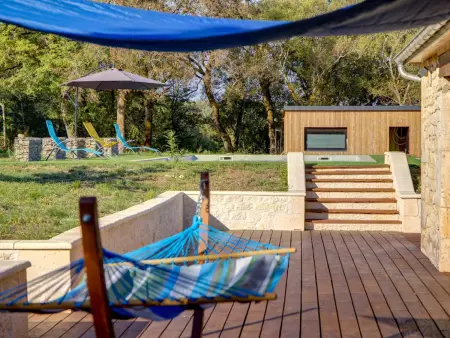 Bergerie restaurée avec piscine privée - 6 pers. : photo 6