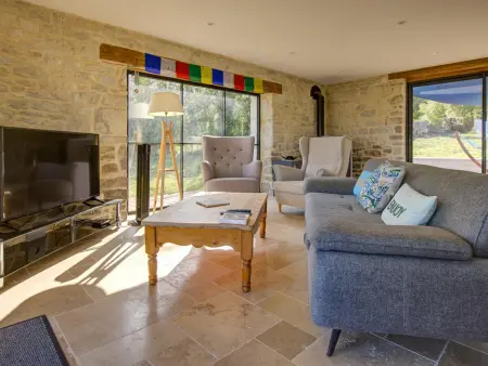Bergerie restaurée avec piscine privée - 6 pers. : photo 9