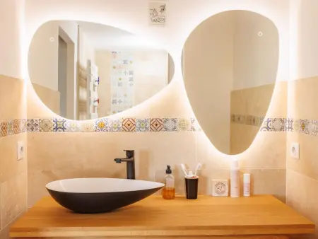 Bergerie restaurée avec piscine privée - 6 pers. : photo 18