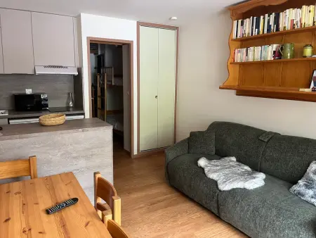 Studio 4 pers. avec terrasse sud-est, pistes à 100 m à Pralognan : photo 3