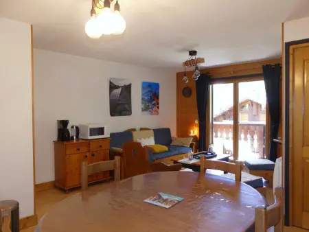 Appartement 3 pièces avec balcon sud-ouest à Pralognan-la-Vanoise : photo 3