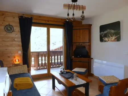 Appartement 3 pièces avec balcon sud-ouest à Pralognan-la-Vanoise : photo 4