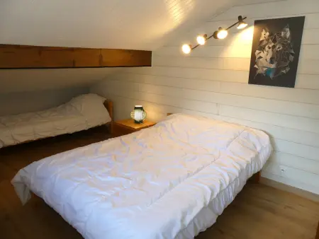 Studio mezzanine pieds des pistes à Pralognan-la-Vanoise, vue montagne : photo 6