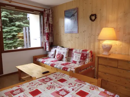Appartement cosy avec terrasse - 5 pers., Appartement 5 personnes à Pralognan la Vanoise : photo 2