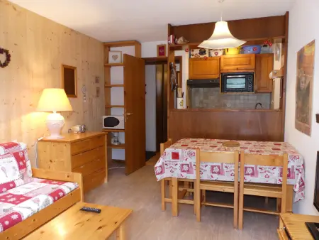 Appartement cosy avec terrasse - 5 pers., Appartement 5 personnes à Pralognan la Vanoise : photo 3