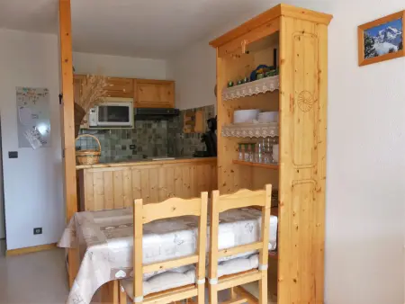 Studio-cabine vue imprenable - 4 pers., Appartement 4 personnes à Pralognan la Vanoise : photo 4