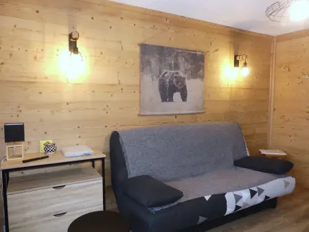 Studio cosy, animaux OK - 4 pers., Appartement 4 personnes à Pralognan la Vanoise : photo 3