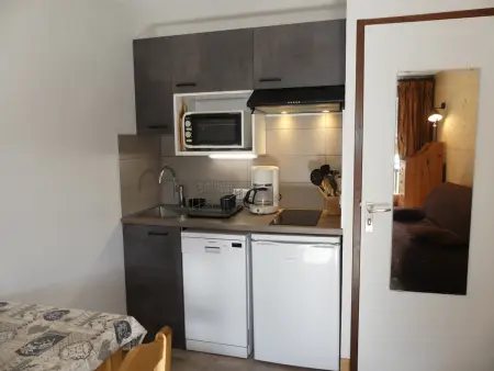 Studio cosy, belle exposition - 4 pers., Appartement 4 personnes à Pralognan la Vanoise : photo 4