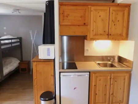 Studio cabine au centre, animaux OK - 4 pers., Appartement 4 personnes à Pralognan la Vanoise : photo 3