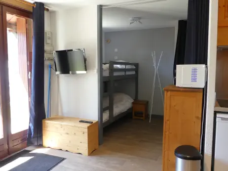 Studio cabine au centre, animaux OK - 4 pers., Appartement 4 personnes à Pralognan la Vanoise : photo 4