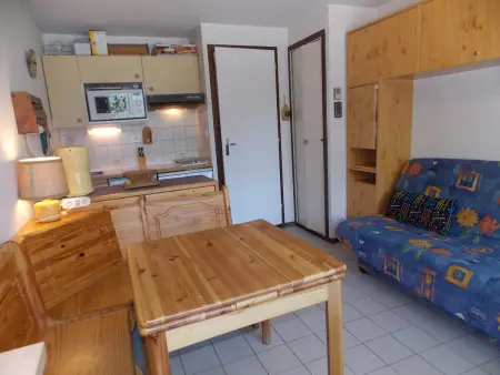 Studio accueillant, animaux admis - 4 pers., Appartement 4 personnes à Pralognan la Vanoise : photo 3