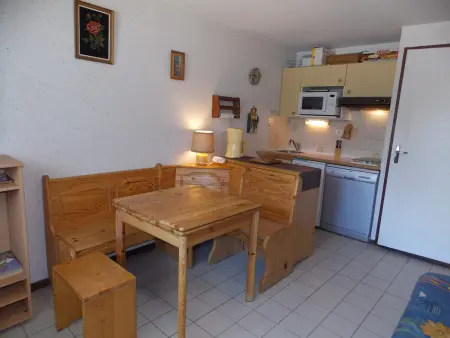 Studio accueillant, animaux admis - 4 pers., Appartement 4 personnes à Pralognan la Vanoise : photo 4
