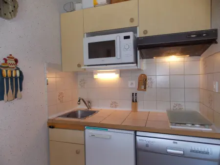 Studio accueillant, animaux admis - 4 pers., Appartement 4 personnes à Pralognan la Vanoise : photo 7
