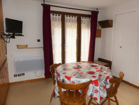 Studio-cabine bien situé, chats OK - 4 pers., Appartement 4 personnes à Pralognan la Vanoise : photo 2