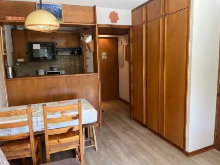 Studio cabine, animaux admis - 4 pers., Appartement 4 personnes à Pralognan la Vanoise : photo 2