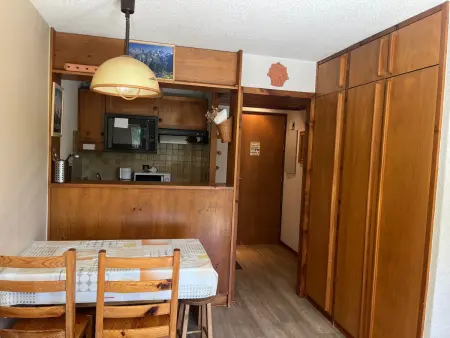 Studio cabine, animaux admis - 4 pers., Appartement 4 personnes à Pralognan la Vanoise : photo 9