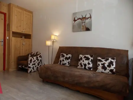 Studio avec vue montagne, balcon - 4 pers., Appartement 4 personnes à Pralognan la Vanoise : photo 2