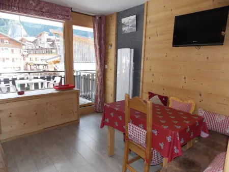 Studio avec vue montagne, balcon - 4 pers., Appartement 4 personnes à Pralognan la Vanoise : photo 4