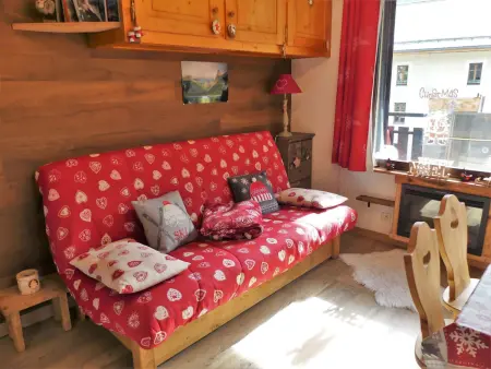 Studio rénové, vue montagne - 4 pers., Appartement 4 personnes à Pralognan la Vanoise : photo 2