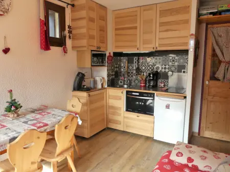 Studio rénové, vue montagne - 4 pers., Appartement 4 personnes à Pralognan la Vanoise : photo 4