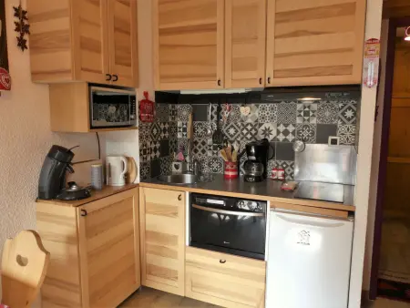 Studio rénové, vue montagne - 4 pers., Appartement 4 personnes à Pralognan la Vanoise : photo 6