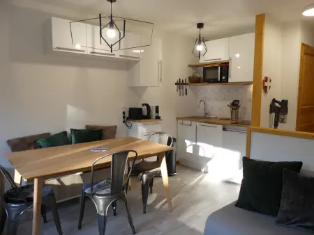 Studio cabine 4 pers. aux pieds des pistes à Pralognan-la-Vanoise : photo 1
