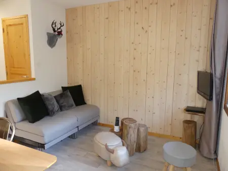Studio cabine 4 pers. aux pieds des pistes à Pralognan-la-Vanoise : photo 2