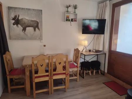 Studio-cabine proche des pistes - 4 pers., Appartement 4 personnes à Pralognan la Vanoise : photo 2