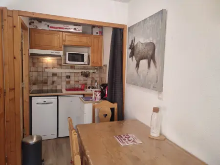 Studio-cabine proche des pistes - 4 pers., Appartement 4 personnes à Pralognan la Vanoise : photo 3