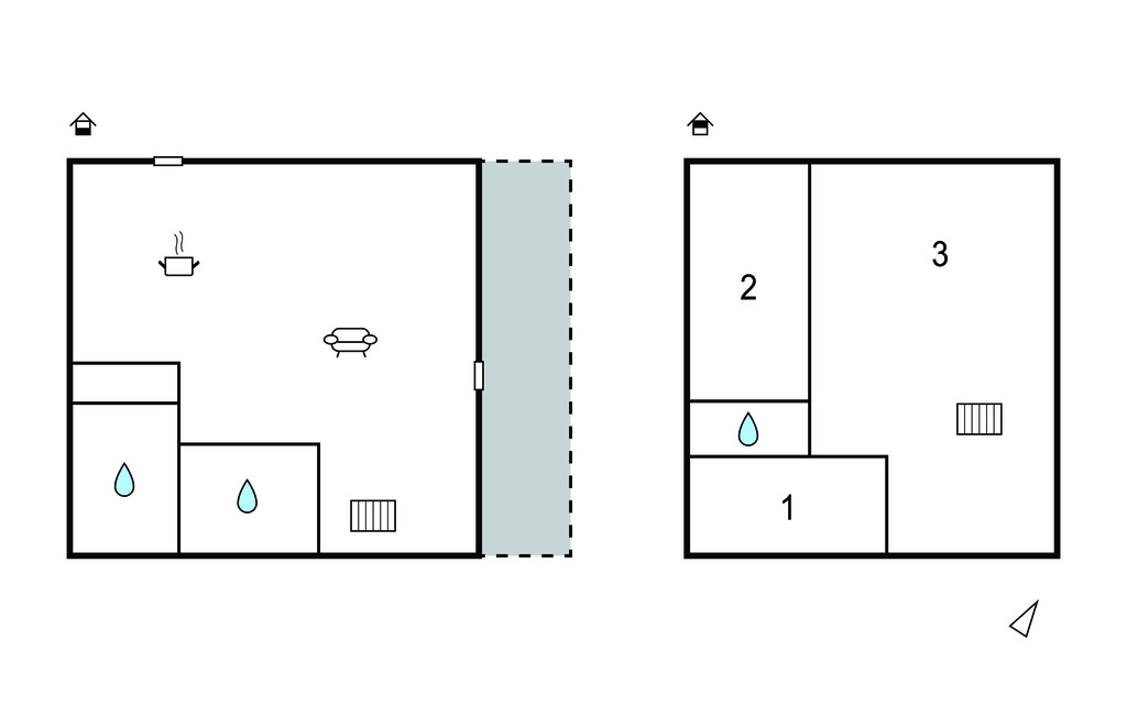 Maison 6 pers. avec piscine partagée à Prunete - Photo 27