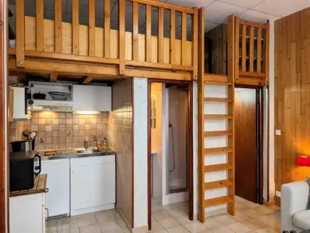 Studio vue montagne à Cauterets, 16 m², mezzanine et 4 couchages : photo 5