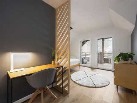 Duplex design avec terrasse couverte au cœur de Saint-Lary-Soulan : photo 14