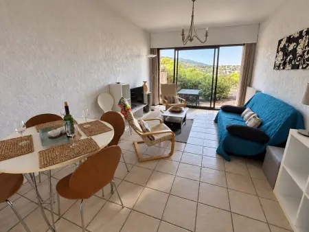 Appartement climatisé et parking couvert à Collioure, vue baie : photo 5