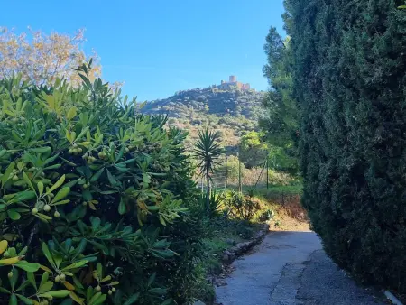 Appartement climatisé et parking couvert à Collioure, vue baie : photo 28