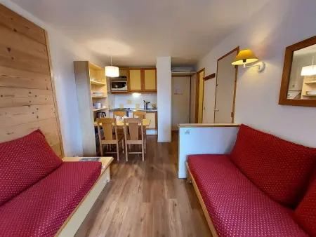Appartement avec vue montagne - 6 pers., Appartement 6 personnes à La Plagne Montchavin Les Coches : photo 1
