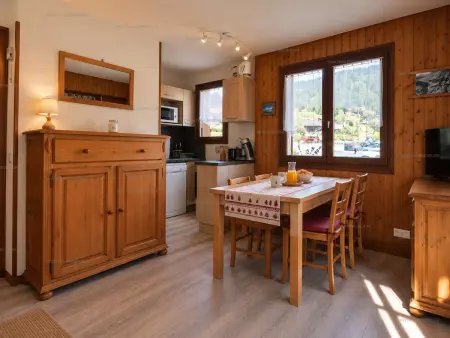 Studio cabine Le Sherpa au Grand-Bornand, près du biathlon : photo 2