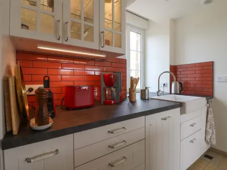 Maison champêtre, parking - 8 pers., Gîte 6 personnes à Saint Mars d'Égrenne : photo 9