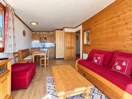 Appartement 4 pers. à Notre-Dame-de-Bellecombe, vue Mont Charvin : photo 3