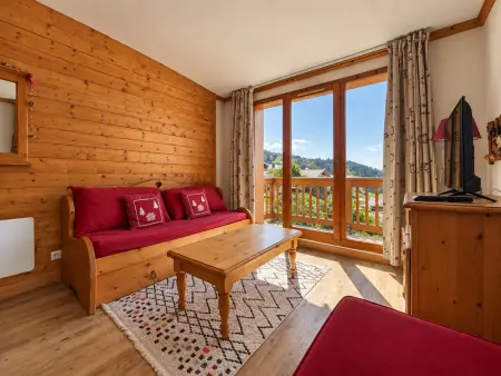 Appartement 4 pers. à Notre-Dame-de-Bellecombe, vue Mont Charvin : photo 4