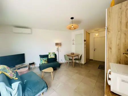 Appartement climatisé avec terrasse - 2 pers., Appartement 2 personnes à Balaruc les Bains : photo 4