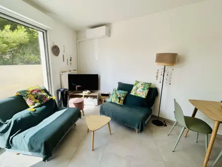 Appartement climatisé avec terrasse - 2 pers., Appartement 2 personnes à Balaruc les Bains : photo 6
