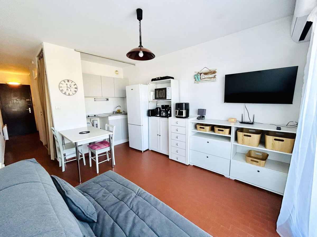 Appartement lumineux, climatisation, vue sur l'étang - 2 pers. - Photo 3
