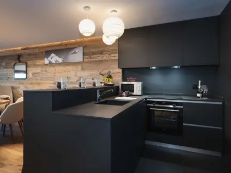 Duplex contemporain neuf aux pieds des pistes à Courchevel 1550 : photo 4