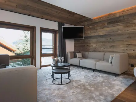 Duplex contemporain neuf aux pieds des pistes à Courchevel 1550 : photo 7