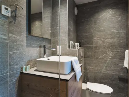 Duplex contemporain neuf aux pieds des pistes à Courchevel 1550 : photo 10