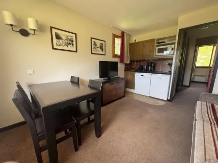 Appartement vue montagne au pied des pistes, Belle Plagne, 4 pers. : photo 3