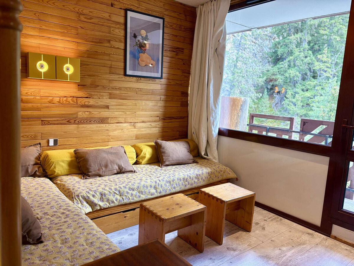 Appartement vue montagne - 4 pers., Appartement 4 personnes à Plagne Bellecôte - Photo 9
