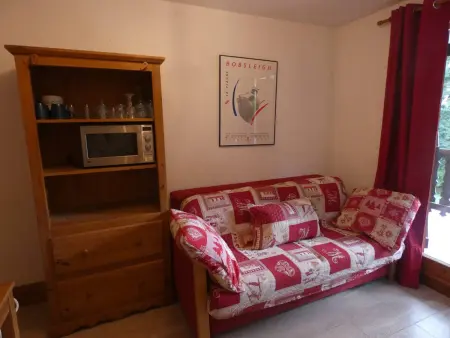 Appartement cosy à Arêches-Beaufort, 50 m des bus ski gratuits : photo 5